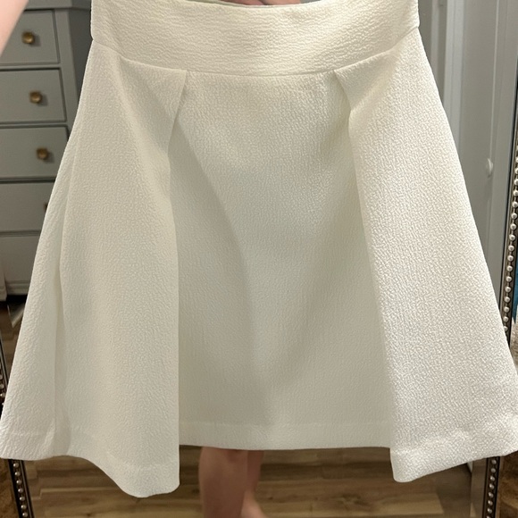 Shopbop Black Halo white 2-piece set, tank and skirt - Picture 6 of 6